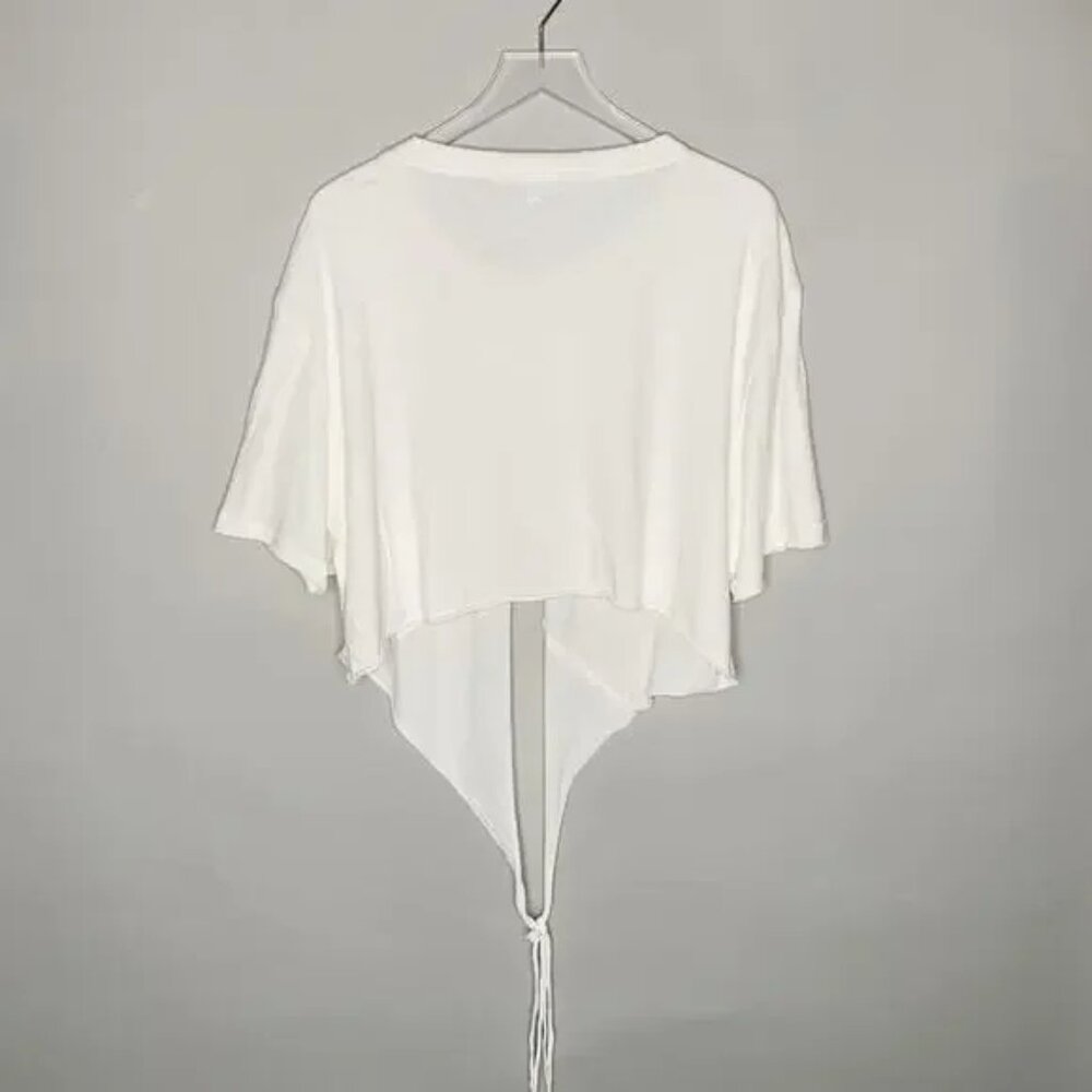 BUNDLE 2 x Urban Outfitters Out From Under Kora Wrap Tee | White & Black - Picture 6 of 7
